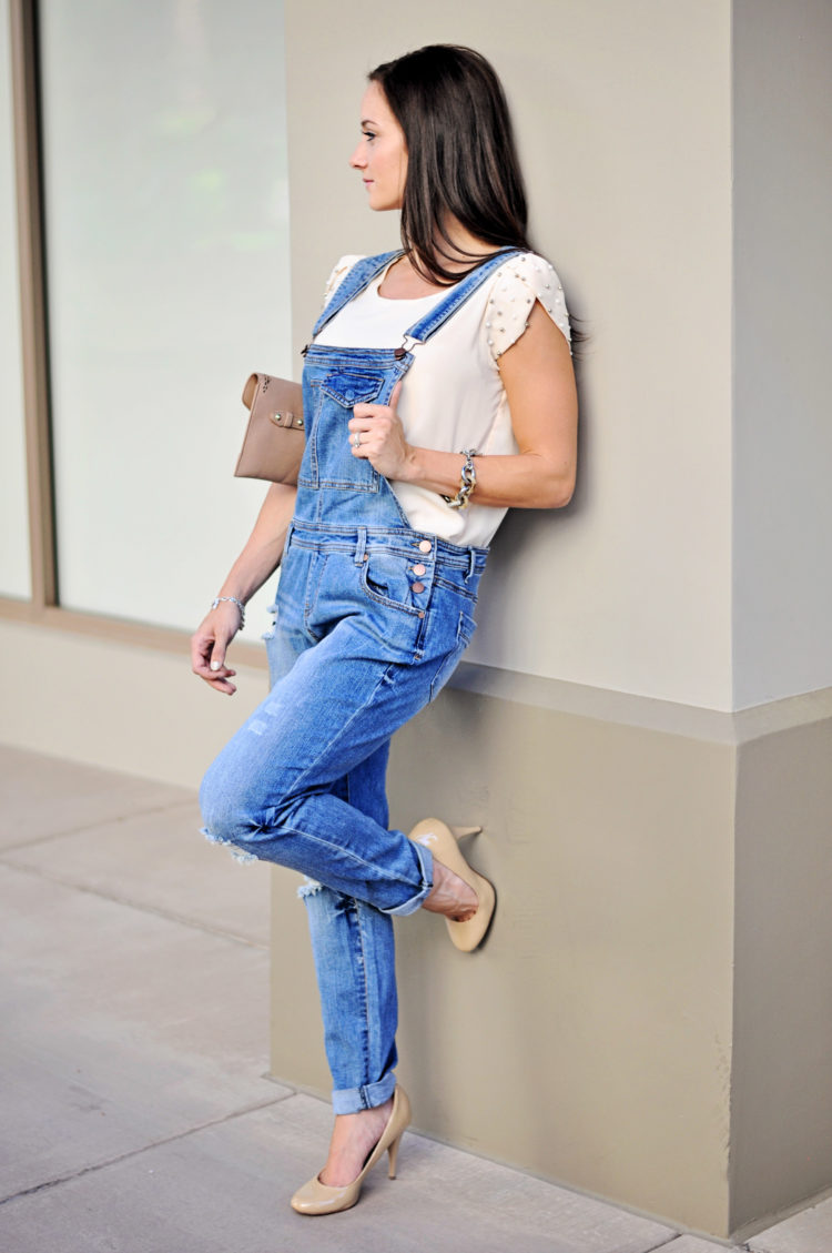Overalls and heels | Fall Fashion