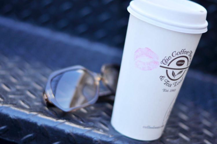 A perfect fall day: Coffee Bean and Sunglasses