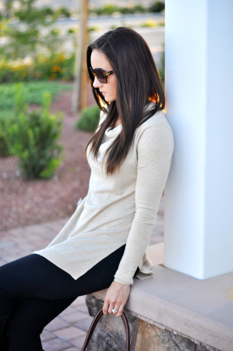 Fall Sweater + Leggings | Outfits & Outings